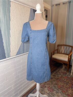 NWT Joie Denim Structured Mini Dress
